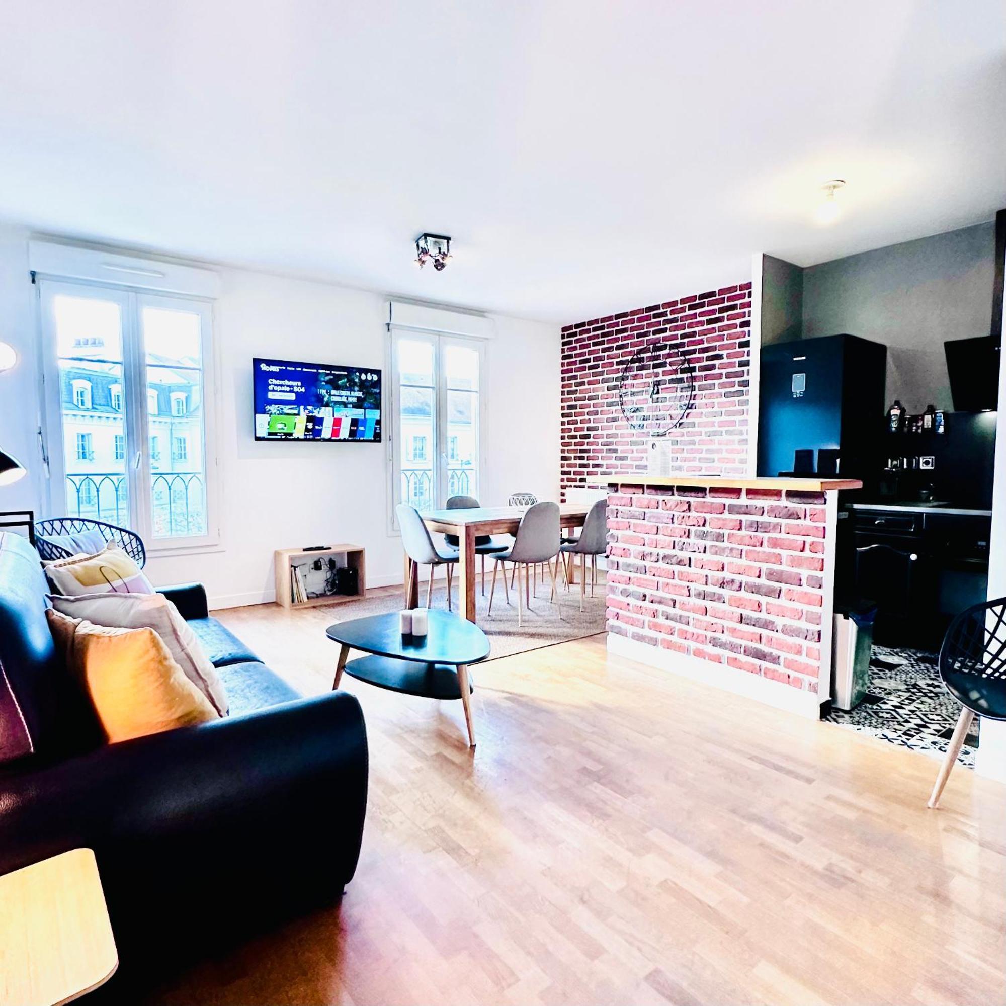 Cosy Apartment Carre Elysee Serris Luaran gambar